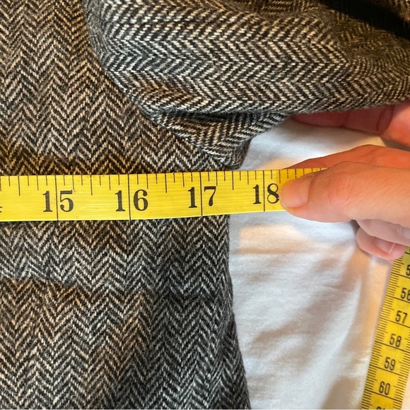 J. Crew Wool Tweed Ruffle Neck Blazer - Picture 5 of 10